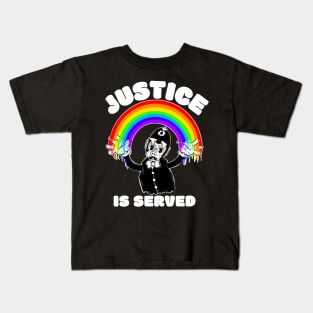 Justice is served Kids T-Shirt